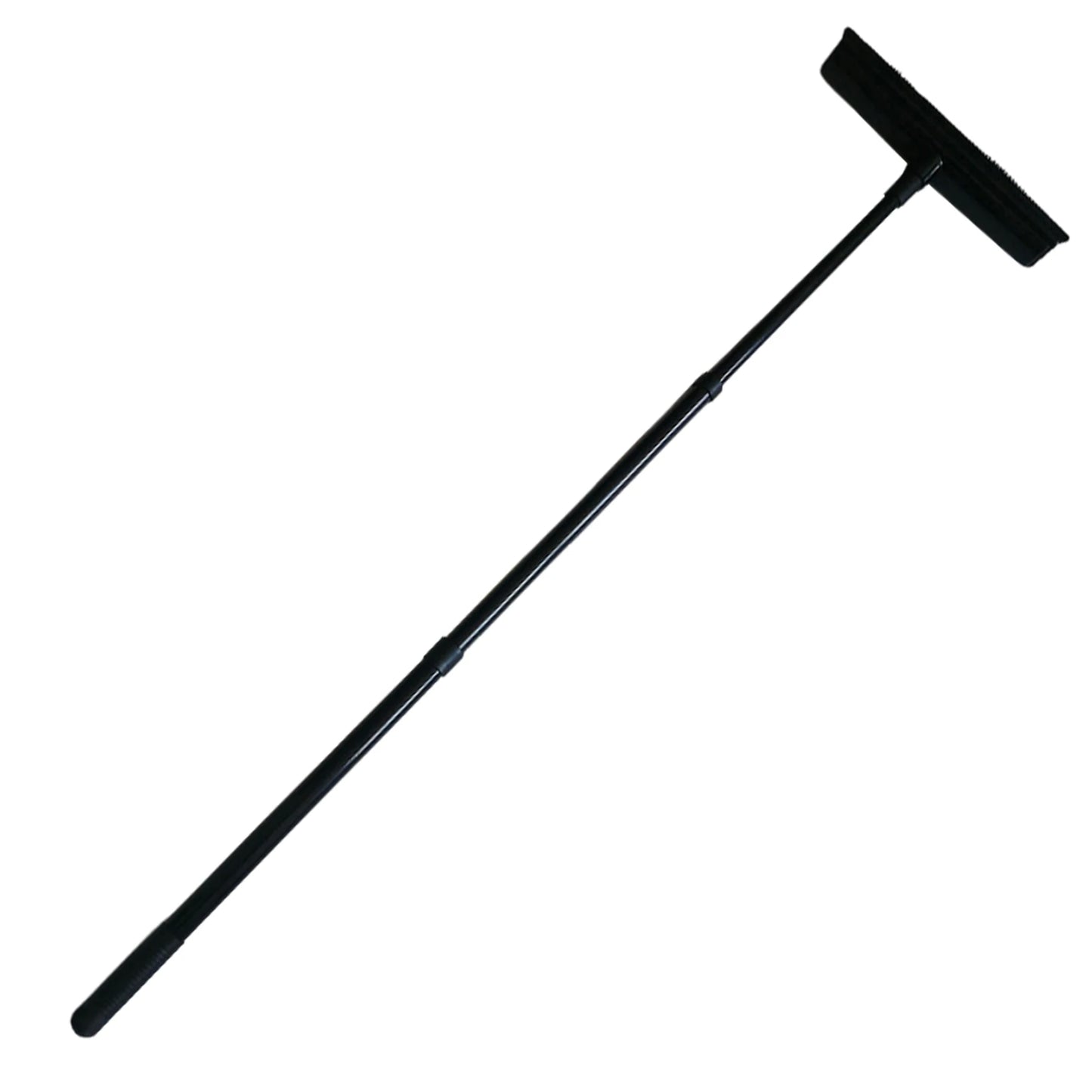 Long Handle Rubber Brooms 56-120cm Telescopic Pole Adjustables Household Cleaning Brush For Pet Hair Fur Remover Broom