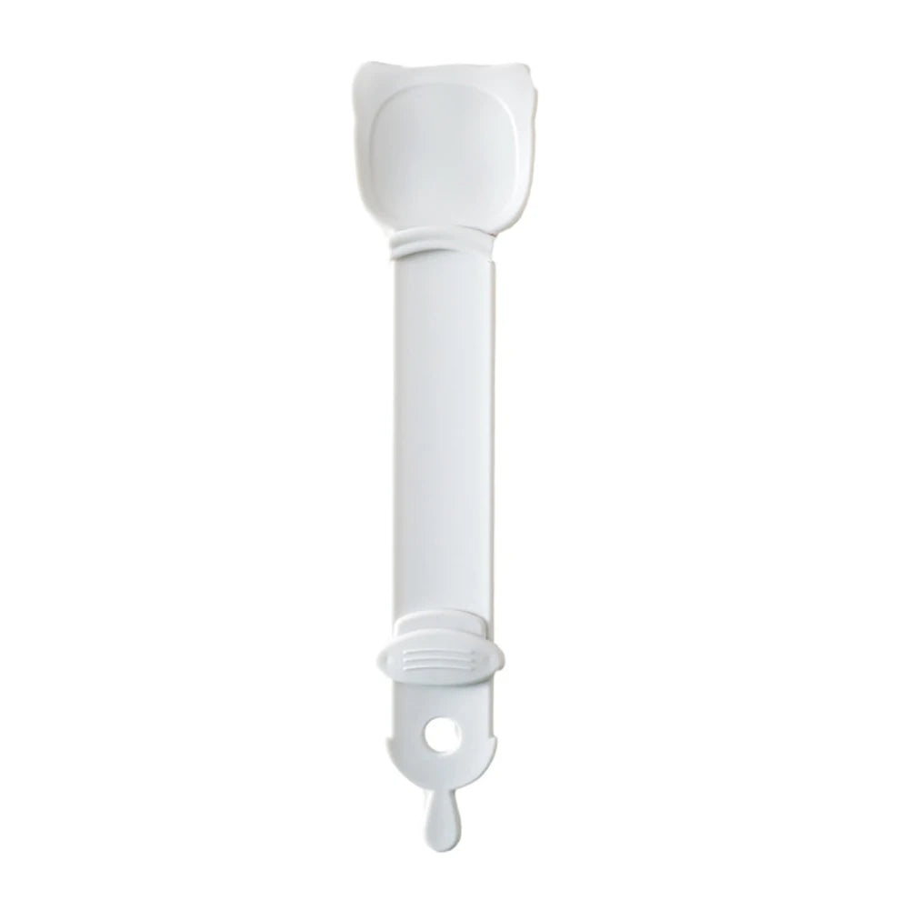 Cat Food Squeezing Feeding Spoon Pet Feeder Cat Strip Squeeze Spoon, Cat Snack Spoon for Lickable Wet Cat Pet Liquid