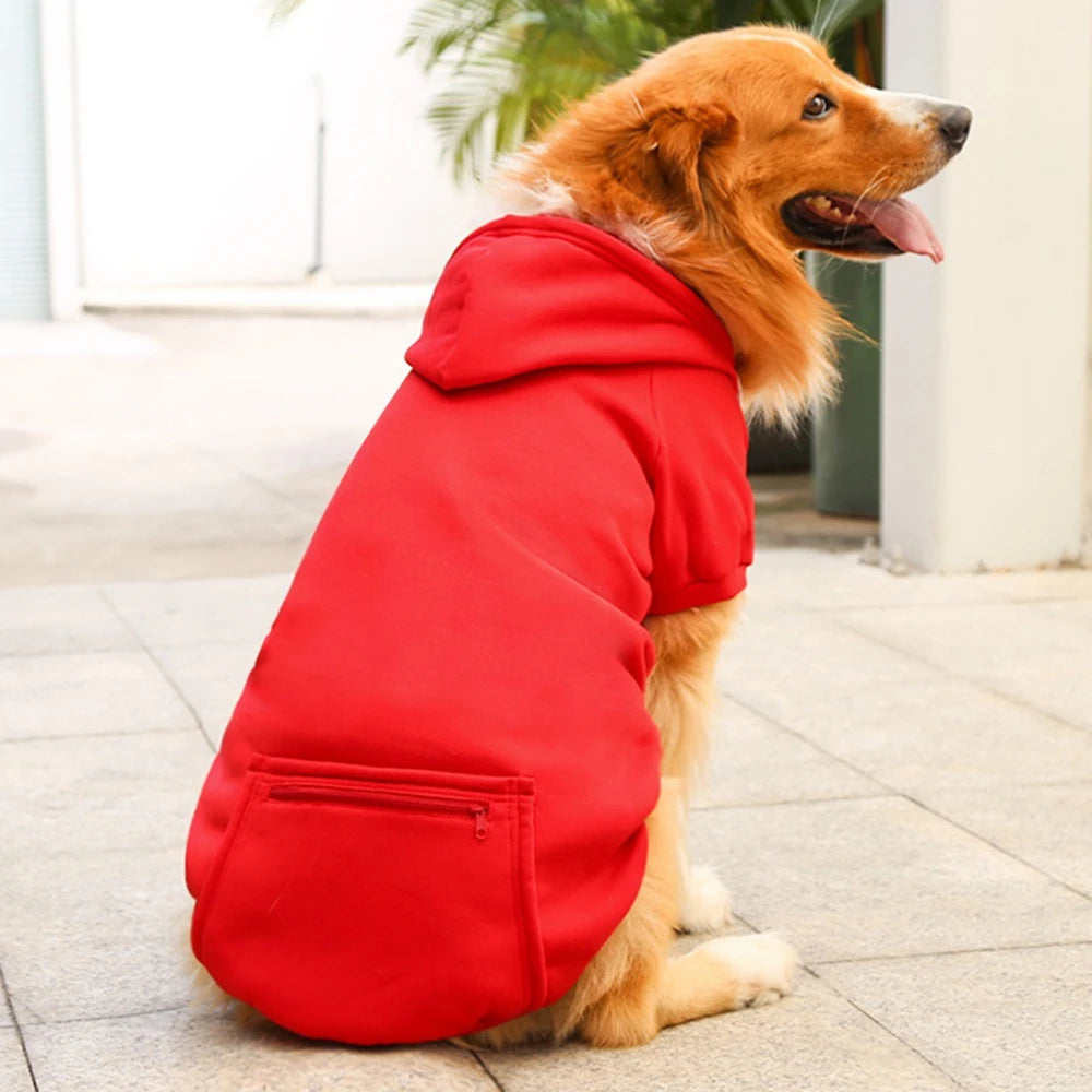 Dog Hoodies Fall Dog Puppy Sweatshirt Soft Warm Sweater Winter Hooded Clothes for Small Medium Large Dogs Cats