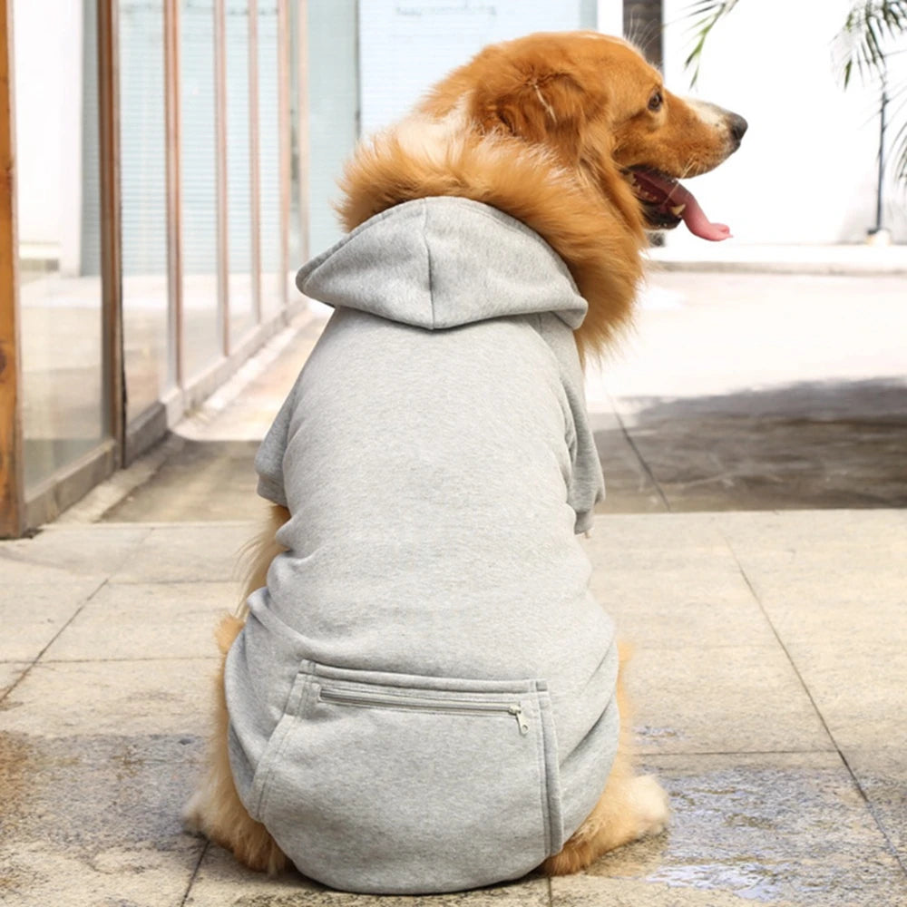 Dog Hoodies Fall Dog Puppy Sweatshirt Soft Warm Sweater Winter Hooded Clothes for Small Medium Large Dogs Cats