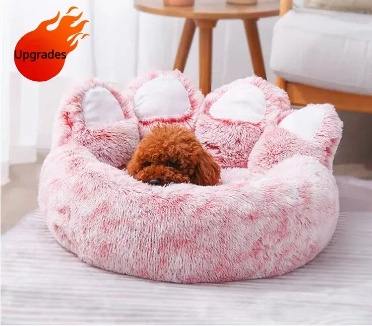 Large Kennel Washable Dog Bed Accessoried with Pet Mat Supplies.