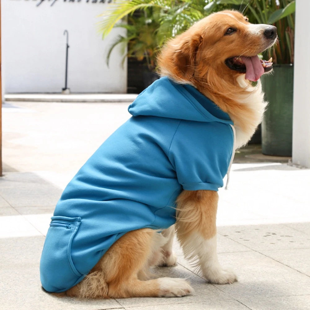 Dog Hoodies Fall Dog Puppy Sweatshirt Soft Warm Sweater Winter Hooded Clothes for Small Medium Large Dogs Cats