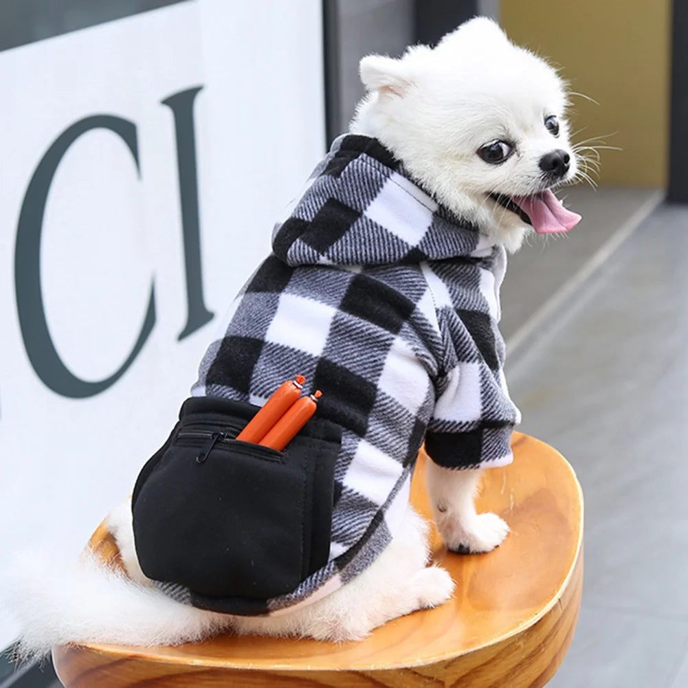 Dog Hoodies Fall Dog Puppy Sweatshirt Soft Warm Sweater Winter Hooded Clothes for Small Medium Large Dogs Cats