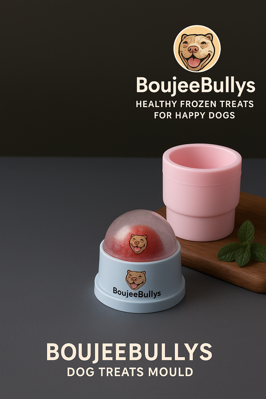 🐾 BoujueeBullys Collagen Ice Mould for Dogs – Cool, Healthy & Fun