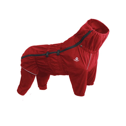 Waterproof Pet Dog Outdoor Jacket Clothes Winter Warm Coat  Big Jumpsuit Reflective Raincoat For Small Medium Large Dogs