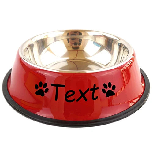 Personalised Dog Bowl – Custom Name Bowl for Your Pup