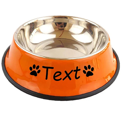 Personalised Dog Bowl – Custom Name Bowl for Your Pup
