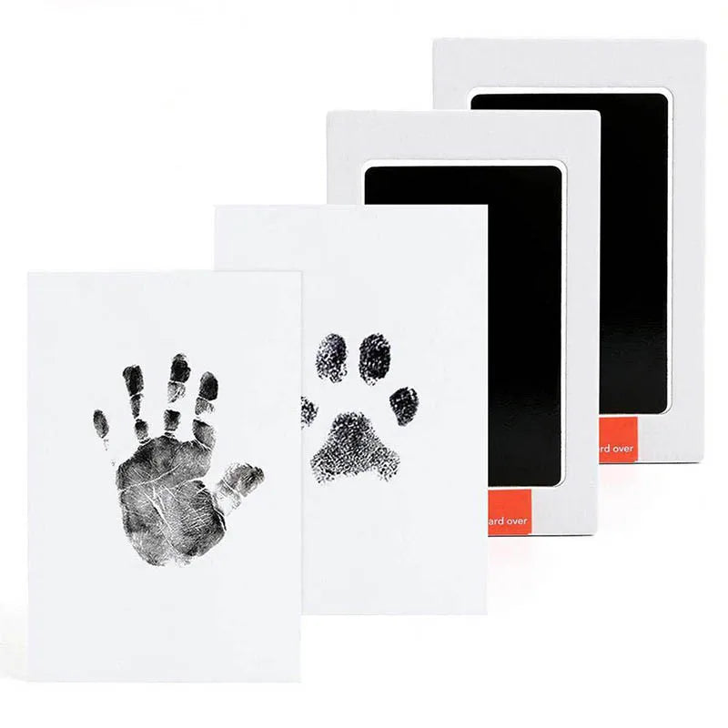 Pet Dog Paw Print Station Safe Inkless Printing Pad Baby Footprints Puppy Paw Prints Holiday Souvenirs Pet Accessories