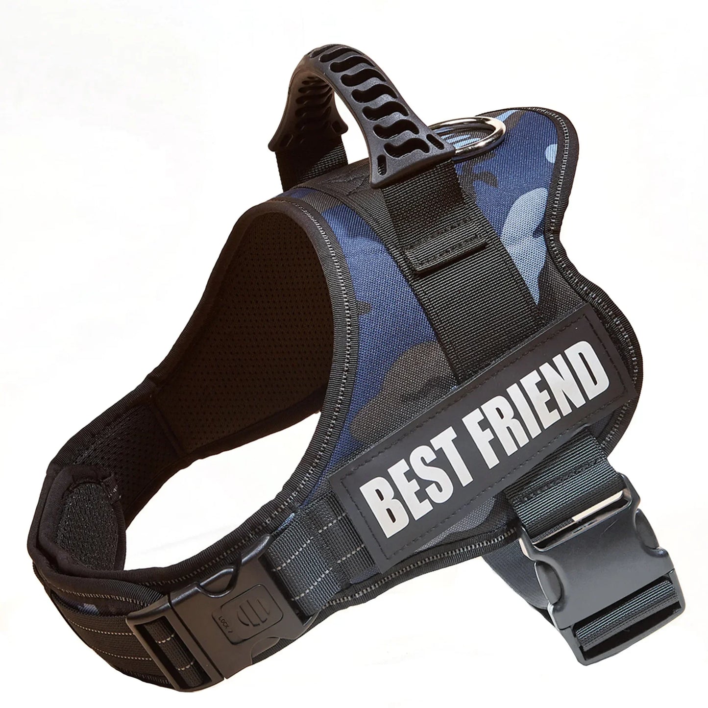 New Dog Harness High Quality Nylon Adjustable Custom ID Dog Name Small Large Dog Vest Harness Halloween Dog Supplies