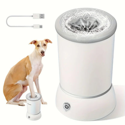 Pet Feet Washer Electrical Pet Paw Cleaner Automatic Pet Foot Cleaning Cup Portable Quick Low Noise Dog Cat Paw Cleaner