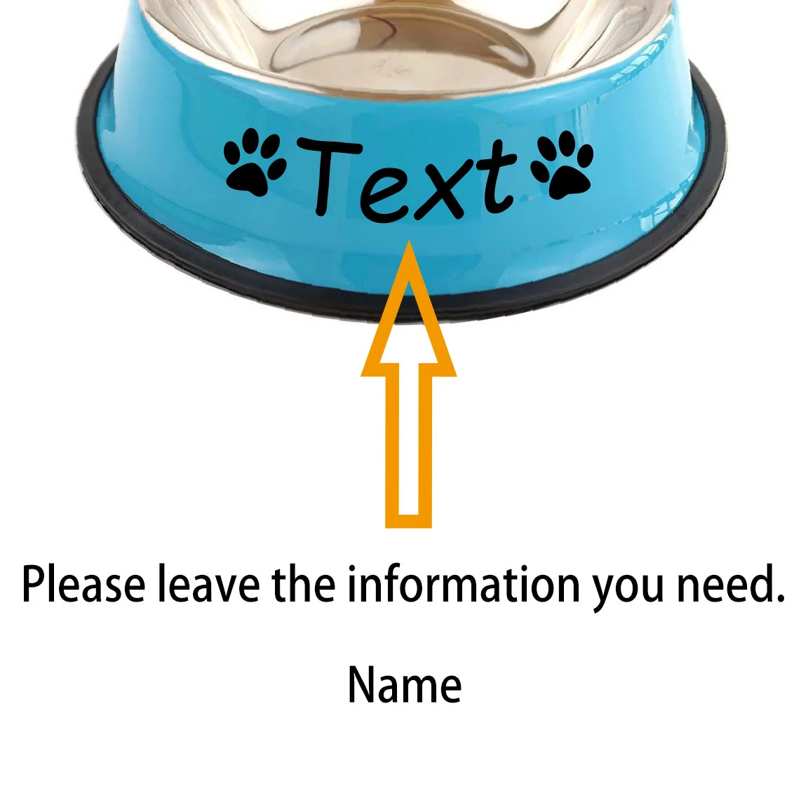 Personalised Dog Bowl – Custom Name Bowl for Your Pup