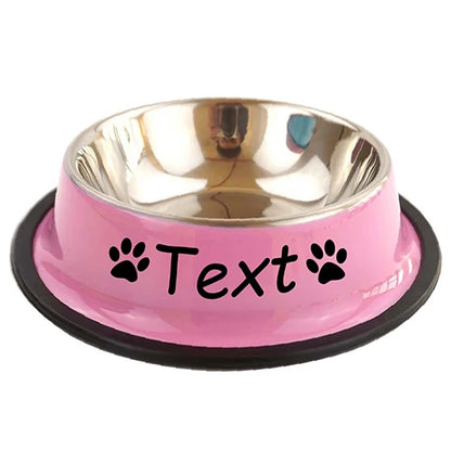 Personalised Dog Bowl – Custom Name Bowl for Your Pup