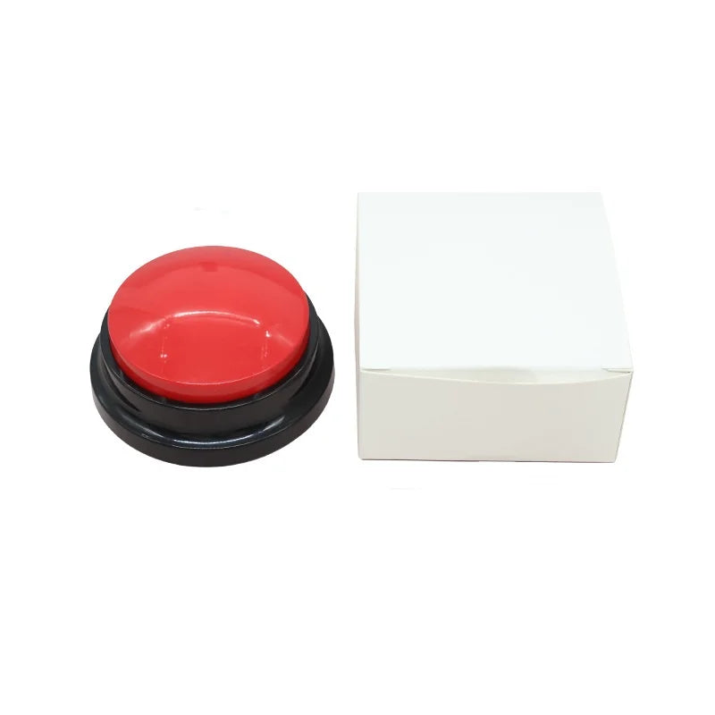 Pet Communication Button, Dog Barking Box, Training Talking Toy, Recording Sound Emitter, Extrusion Box, Voice.