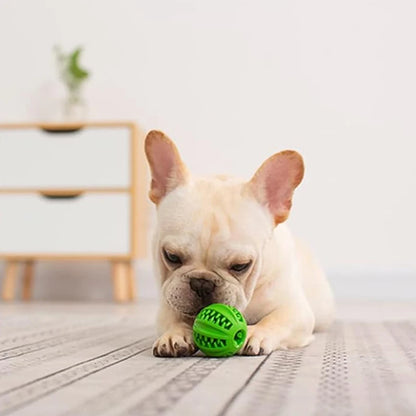 Dog Rubber Leakage Ball Dogs Molar and Teeth Cleaning Chew Balls Training Slow Pet Interactive Elasticity Ball for Pet Products