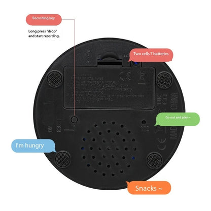 Pet Communication Button, Dog Barking Box, Training Talking Toy, Recording Sound Emitter, Extrusion Box, Voice.