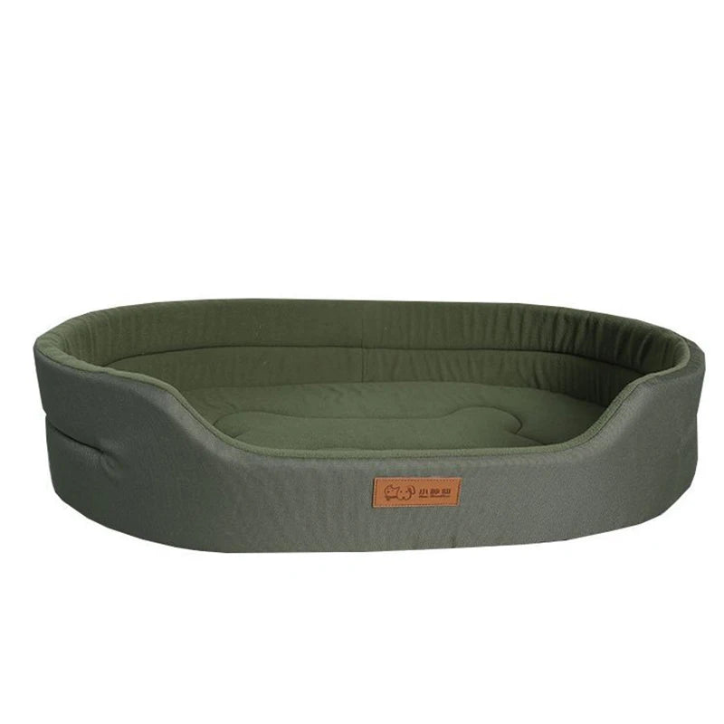 Large Personalized Waterproof Dog Bed Accessorized with a Washable inner pad Suitable for Pet Beds.