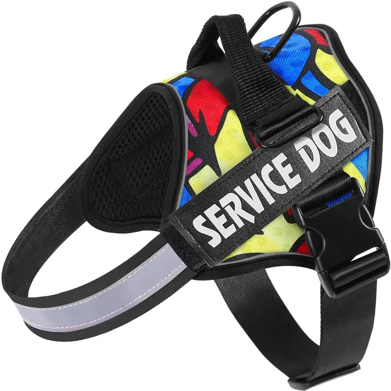 Chest Strap Dog Towing Rope Vest Medium and Large Dog Border Collie Golden Hair Bucket Explosion proof Flushing Dog Harness
