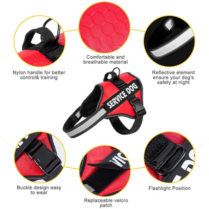 Chest Strap Dog Towing Rope Vest Medium and Large Dog Border Collie Golden Hair Bucket Explosion proof Flushing Dog Harness