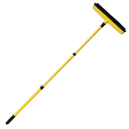 Long Handle Rubber Brooms 56-120cm Telescopic Pole Adjustables Household Cleaning Brush For Pet Hair Fur Remover Broom