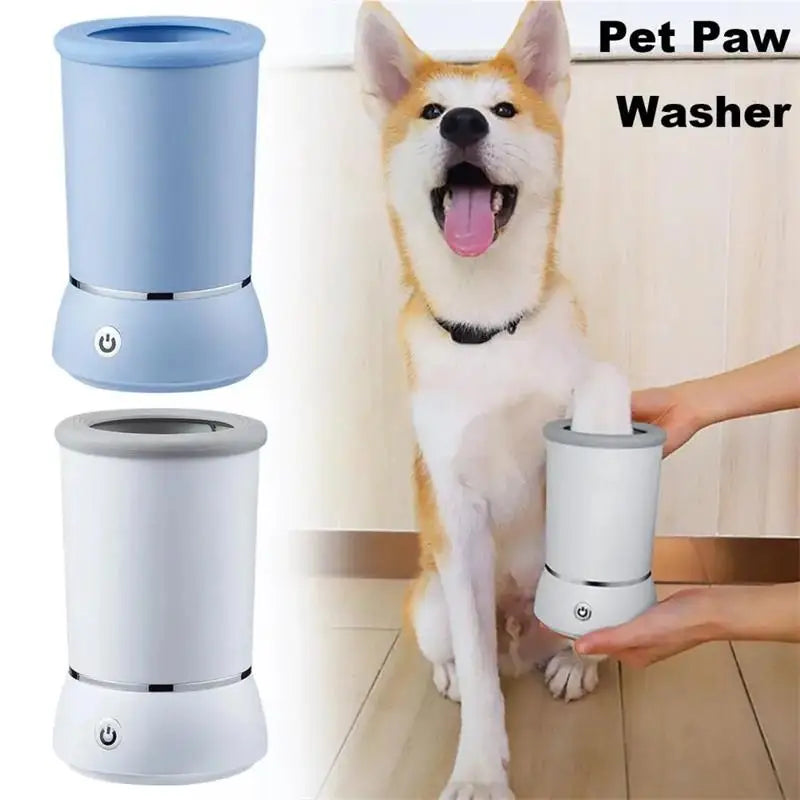 Pet Feet Washer Electrical Pet Paw Cleaner Automatic Pet Foot Cleaning Cup Portable Quick Low Noise Dog Cat Paw Cleaner