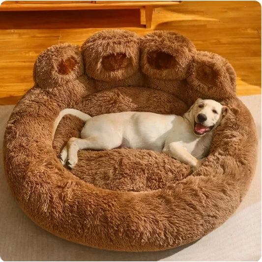 Large Kennel Washable Dog Bed Accessoried with Pet Mat Supplies.