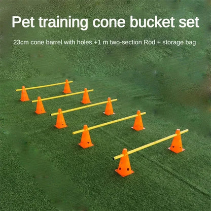 Pet Agility Training Set Jumping Bar Dog Obstacle Training Equipment Hurdle Training Dog Training Device Pet Supplies