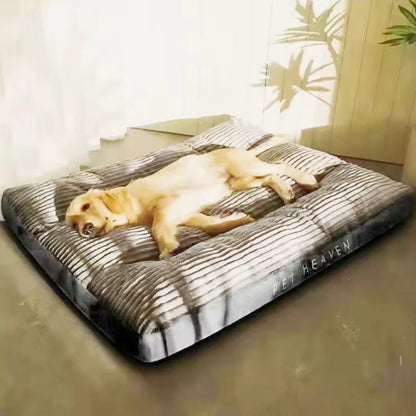 Soft Pet Dog Bed Winter Warm Dog Sleeping Mat Corduroy Pet Mat for Small Medium Large Dogs Removable Puppy Bed Pet Supplies