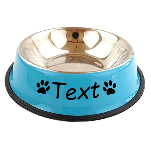 Personalised Dog Bowl – Custom Name Bowl for Your Pup