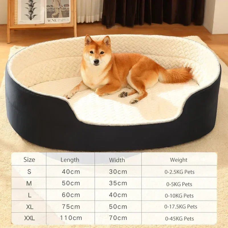 The Boujueebullys Four Seasons Universal Kennel Dog Sofa Bed Customisable with a Plushy Mat.