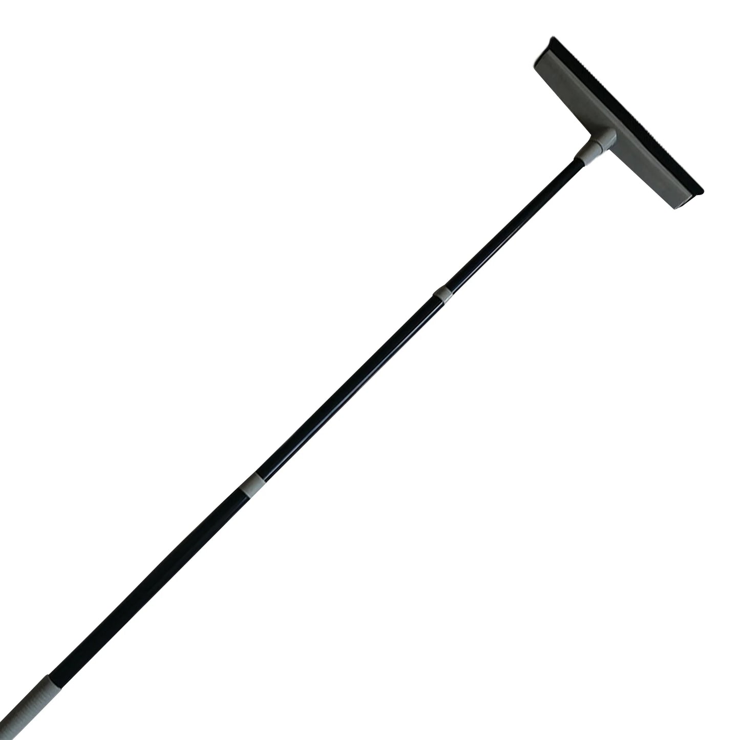 Long Handle Rubber Brooms 56-120cm Telescopic Pole Adjustables Household Cleaning Brush For Pet Hair Fur Remover Broom