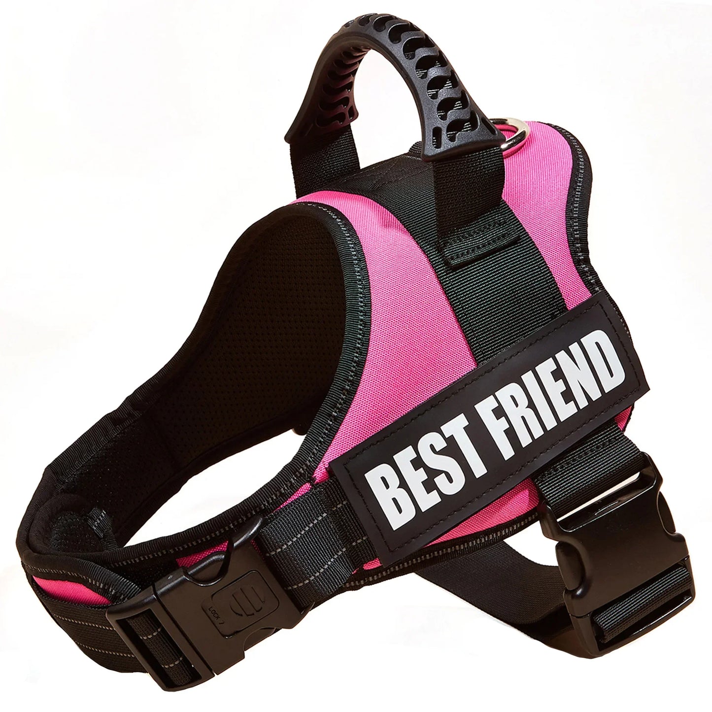 New Dog Harness High Quality Nylon Adjustable Custom ID Dog Name Small Large Dog Vest Harness Halloween Dog Supplies